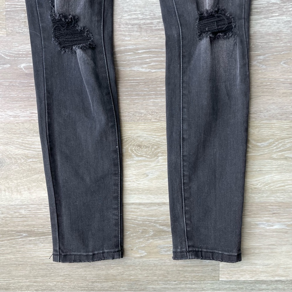 Vervet Flying Monkey Jean Distressed Button Fly S… - image 5